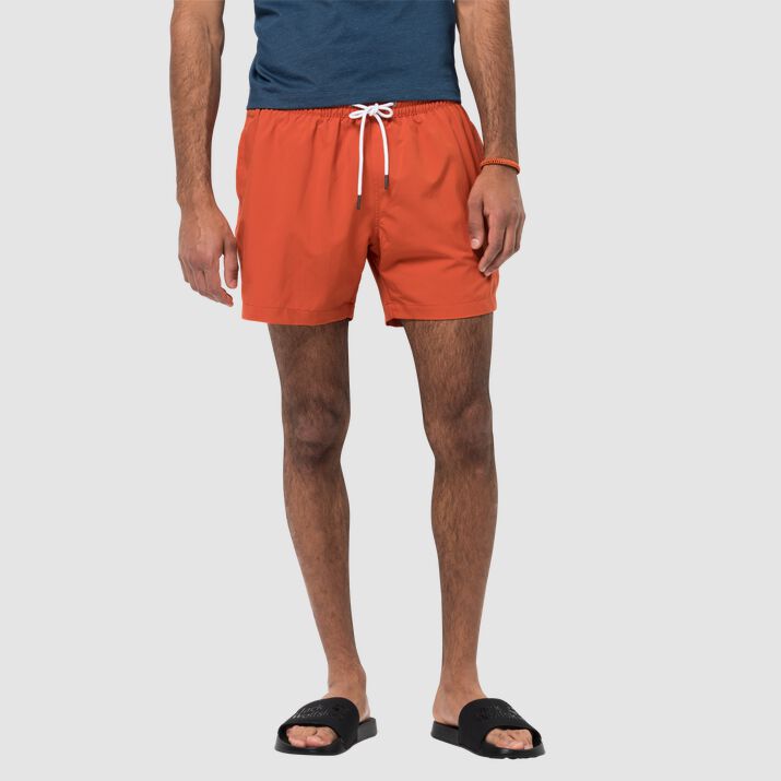 Jack Wolfskin Mens Bay Swim Shorts Orange 548706OHC